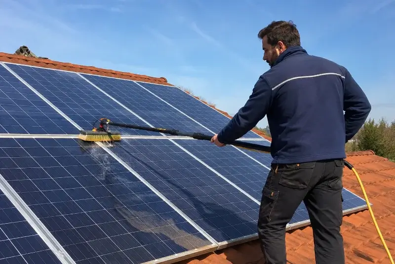 Nettoyage et entretien de panneaux solaires à Jonquières
